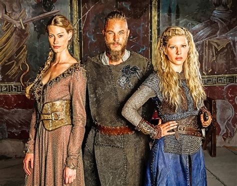 Queen Aslaug Ragnar Lagertha Vikings