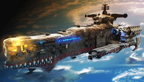 Pin by Mike Bertrand on Starfinder | Space ship concept art, Battleship ...