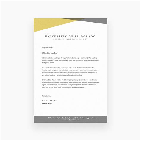 Free Online Letterhead Maker With Stunning Designs - Canva