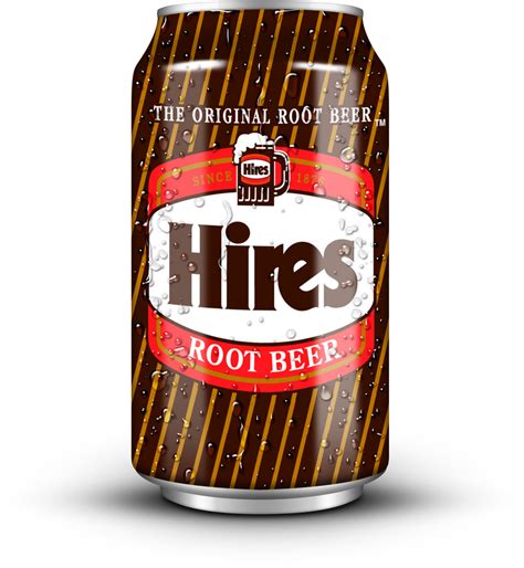 Can of Hires Root Beer by FearOfTheBlackWolf on DeviantArt