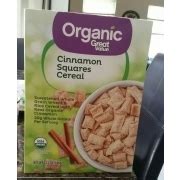 Great Value Cinnamon Squares Cereal: Calories, Nutrition Analysis & More | Fooducate