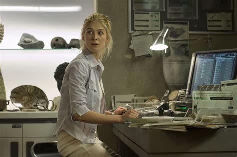 Rosamund Pike Doom No Bra