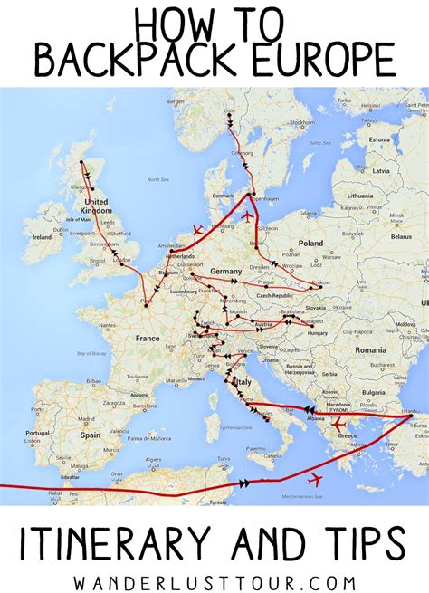 Wanderlust Tour | Backpacking europe, Europe travel, Backpacking travel