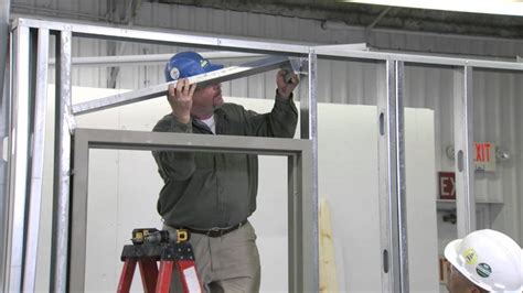 Steelcraft Frame Installation for Steel Stud Construction | Steel doors, Door frame, Sliding ...