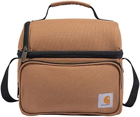 Carhartt Deluxe Dual Compartment Insulated Lunch Cooler Bag, Carhartt Brown - Outdoor Women's