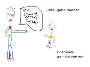 Caillou gets Grounded artwork by milesrobinson288 on DeviantArt