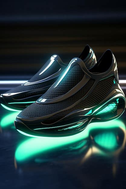 Premium AI Image | futuristic shoes with future functions with ...