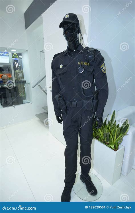 New Uniform and Equipment of Ukrainian Police Officer, Handgun in a ...