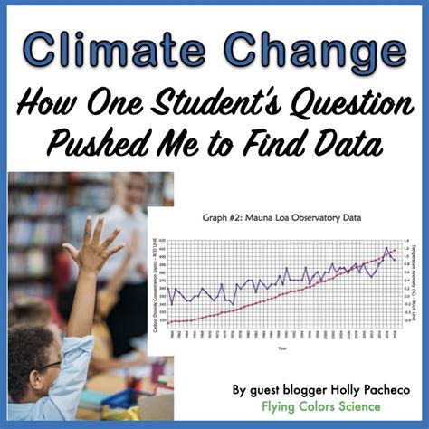 Climate Change: How One Student's Question Pushed Me to Find Data - Science and STEAM Team