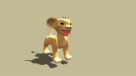 Simba-definitivo - 3D model by krytoval1909 [8493cd9] - Sketchfab