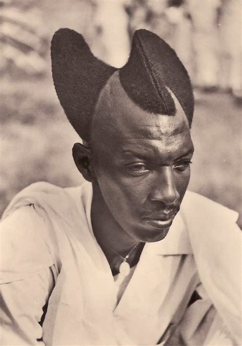 Daily History Picture: Unusual African Hairstyle - Beachcombing's Bizarre History Blog