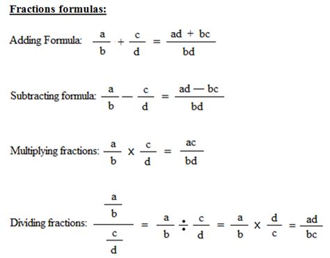 my biology: fraction formula