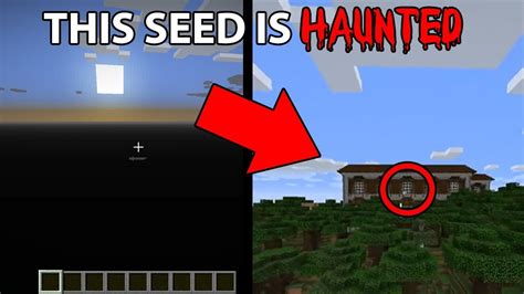 This Minecraft Seed is HAUNTED by Something at 3:00 AM (Do NOT Try This) Scary Minecraft Video ...