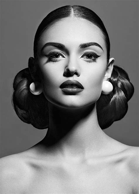 Surround yourself with beauty... | White fashion editorial, Black and white makeup, Fashion ...