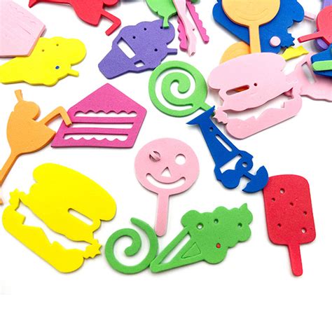 48 Pcs Party Foam Cutouts Assorted | PLOMA