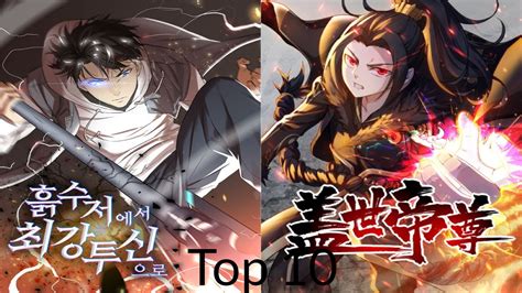 Top 10 Fantasy MANGA/MANHWA with 100+ Chapters - YouTube