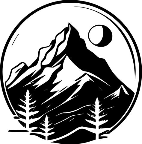 Mountain - Minimalist and Flat Logo - Vector illustration 23618773 Vector Art at Vecteezy