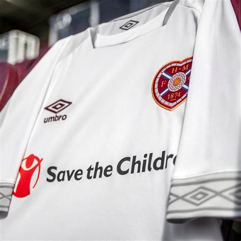 New Hearts Away Strip 18-19 | HMFC unveil white & silver kit | Football ...