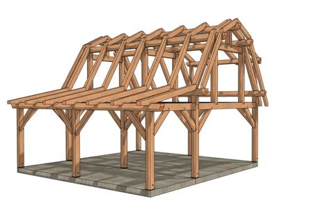 Gambrel Barn - Timber Frame HQ