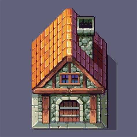 JRPG style house! #pixelart | Pixel art landscape, Pixel art design, Pixel art games