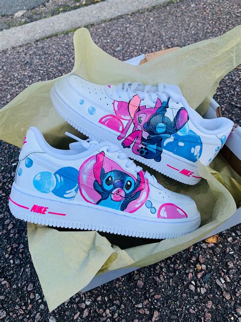 Lilo Stitch Shoes, Lilo And Stitch Gifts, Custom Disney Shoes Inspired ...