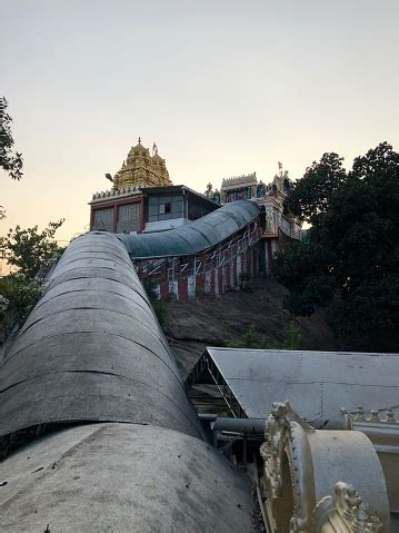 Ragi Gudda Sri Prasanna Anjaneya Temple Bangalore Stock Photo ...