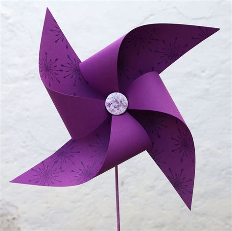 How to Make Paper Pinwheels