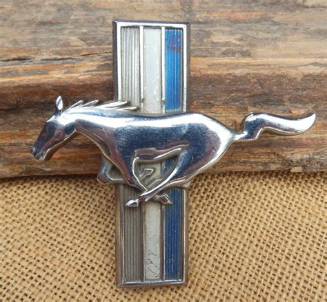 Genuine Ford Mustang Car Emblem Badge / Ford Mustang - Etsy