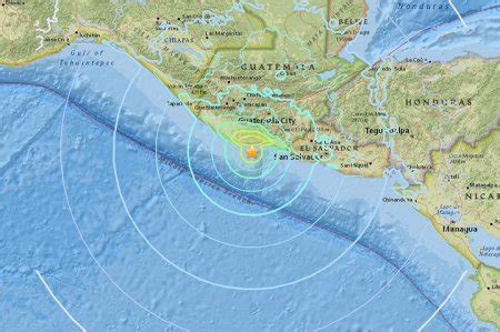 Shallow 6.8-magnitude earthquake strikes off Guatemala’s Pacific coast ...