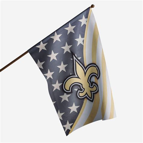 New Orleans Saints Americana Vertical Flag | New orleans saints, New ...