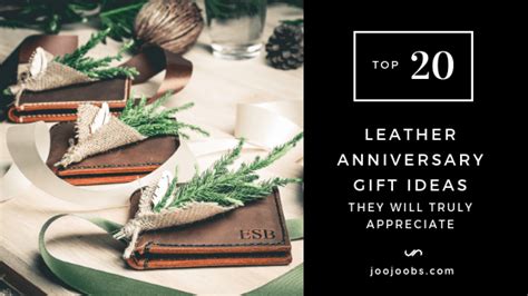 20 Leather Anniversary Gift Ideas They Will Truly Appreciate - JooJoobs