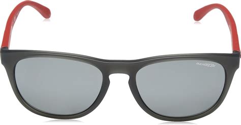 Arnette Mens Hardflip Non-Polarized Iridium Square Sunglasses MATTE GREY 56 mm 4245 Sports ...