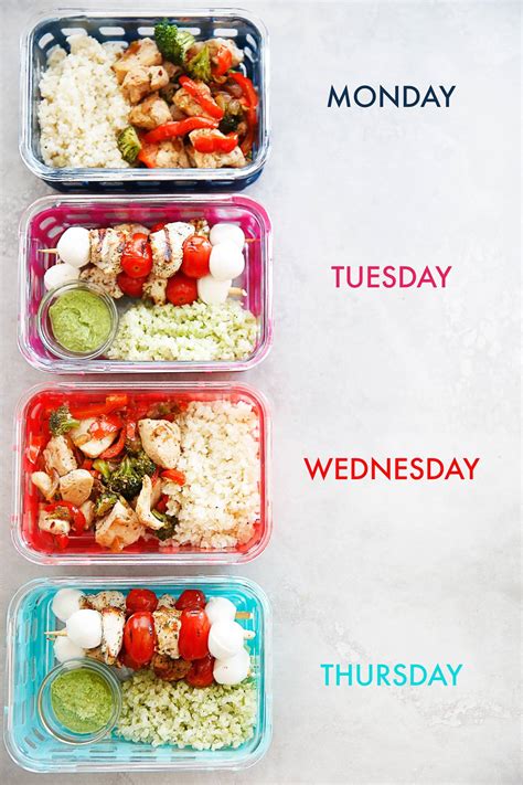 Easy Healthy Meal Prep Lunches For Work - Best Design Idea