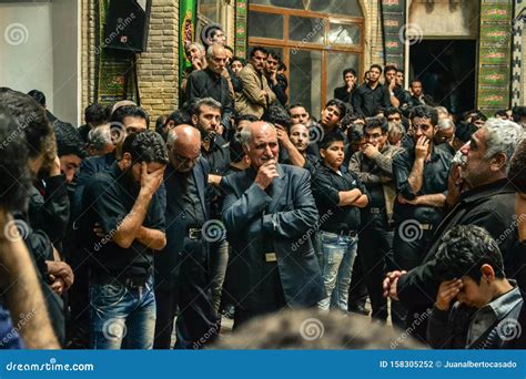 Men Crying During Ashura Celebration In Iran Editorial Image | CartoonDealer.com #158305236