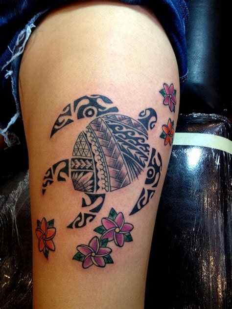 Hawaiian tribal turtle tattoo | Hawaiian turtle tattoos, Tribal tattoos ...