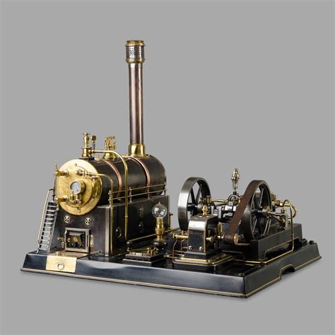 Rare Steam Engine Toy by Märklin also Called Electrical Manufacture, circa 1890 2 Antique Toys ...