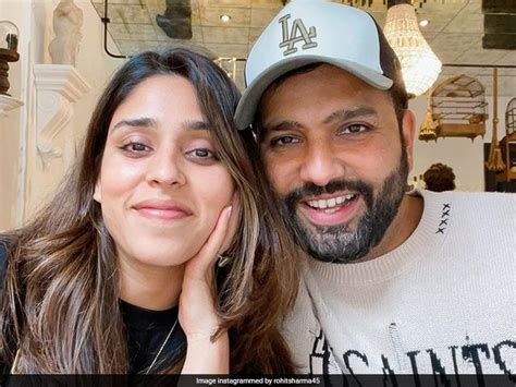 Rohit Sharma Posts Pic With "My Constant" Ritika Sajdeh | Cricket News