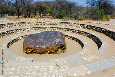 Hoba meteorite in Namibia, the largest known meteorite on earth Stock ...