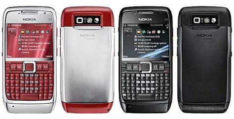 Nokia E71 pops up in nicer colors, no word on their availability yet ...