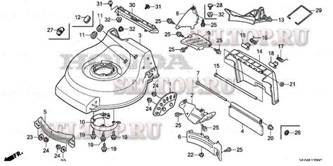 Honda HRR216: Detailed Parts Diagram for Easy Repairs