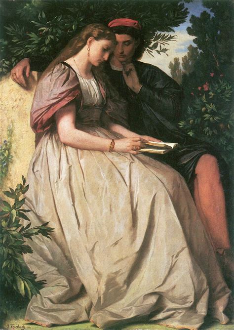 Paolo and Francesca By Anselm Feuerbach - Famous Art - Handmade Oil ...