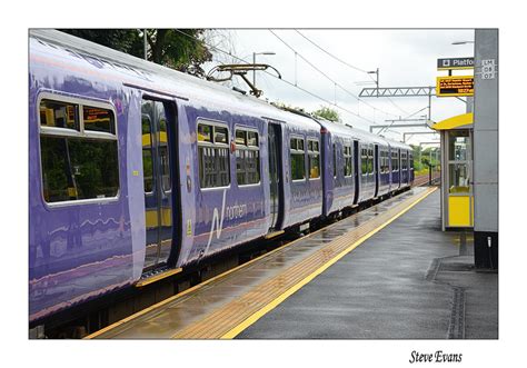 the train now standing..... | Huyton station july 2016 | Flickr