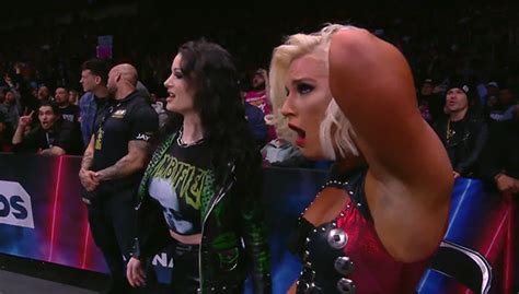 Saraya & Toni Storm Turn Heel, Attack Willow Nightingale On AEW ...