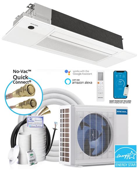 MRCOOL DIY 18000 Btu Ceiling Cassette 22 SEER Mini Split