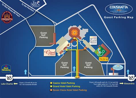 Valet & Guest Parking - Coushatta Casino Resort