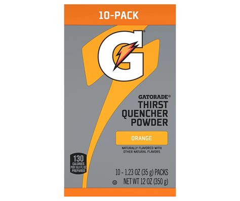 Gatorade GATORADE ORANGE POWDER 12 Oz 10 Pack | Big Lots