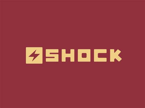 Shock logo by Gianmarco on Dribbble