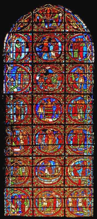 Auxerre Cathedral stained glass