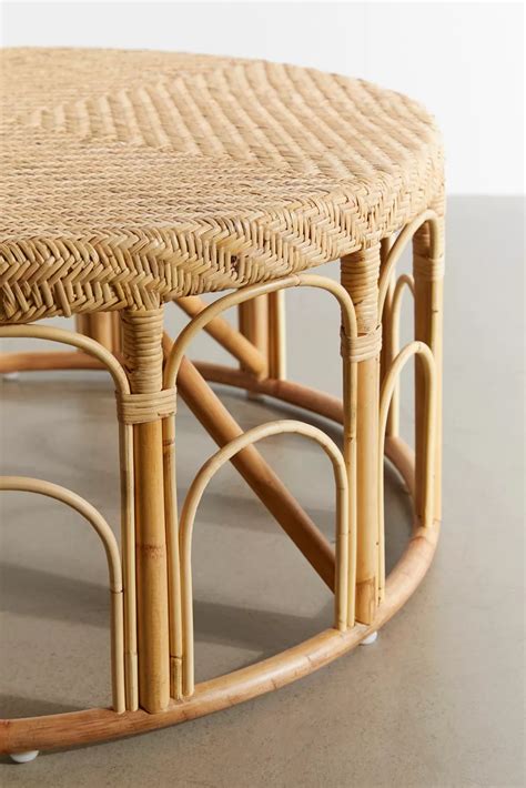 Lulu Rattan Coffee Table | Rattan coffee table, Coffee table urban outfitters, Coffee table makeover