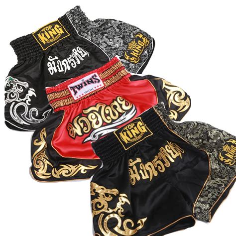 New arrivals 3 colors Muay thai shorts kick boxing shorts fight trunks mma combat sport pants ...